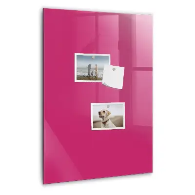 Strong pink magnetic wall board