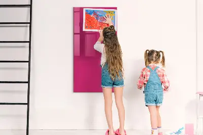 Strong pink magnetic wall board