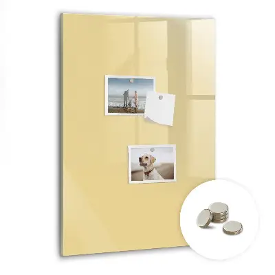 Cream Magnetic Board