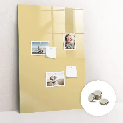 Cream Magnetic Board