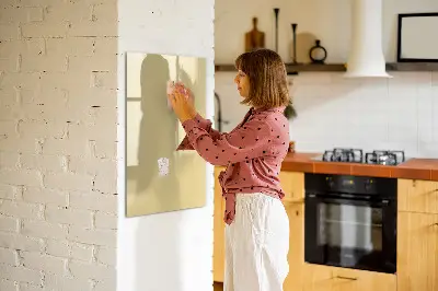 Cream Magnetic Board