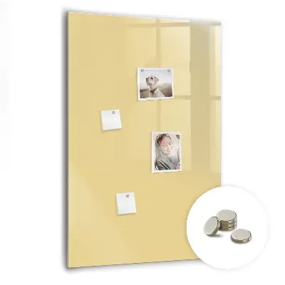 Cream Magnetic Board