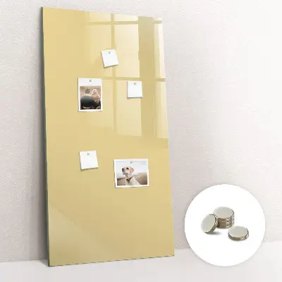 Cream Magnetic Board