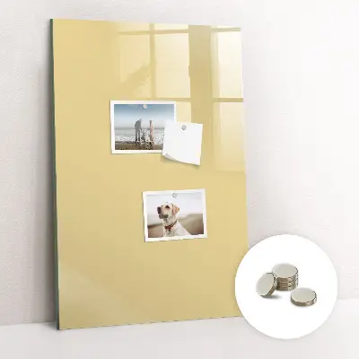Cream Magnetic Board
