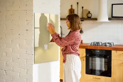 Cream Magnetic Board