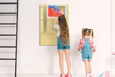 Cream Magnetic Board