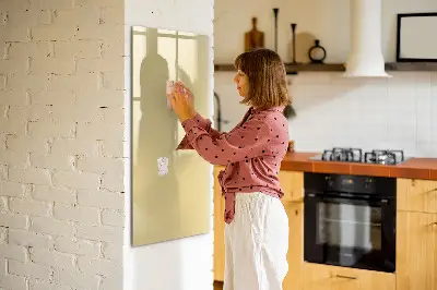 Cream Magnetic Board