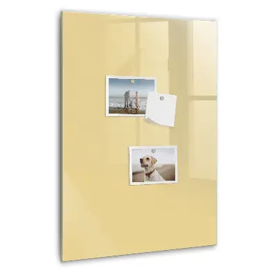 Cream Magnetic Board