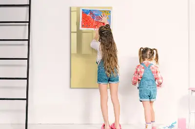 Cream Magnetic Board