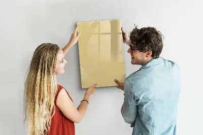 Cream Magnetic Board