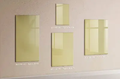Cream Magnetic Board