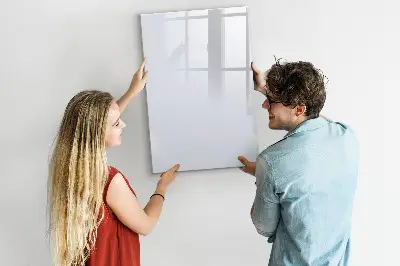 Magnetic wall board Color: dark white