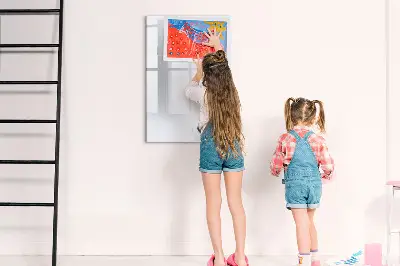 Magnetic wall board Color: dark white