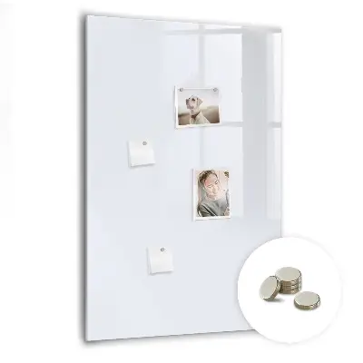 Magnetic wall board Color: dark white