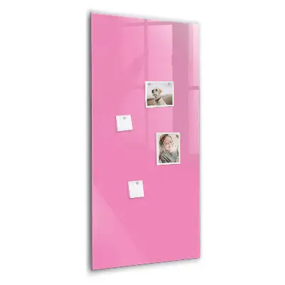 Pink magnet board