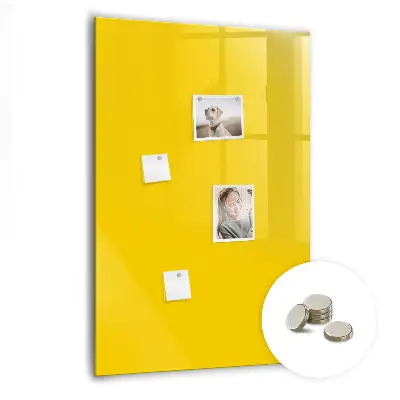 Magnetic wall board Light yellow color