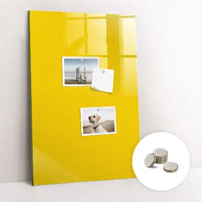 Magnetic wall board Light yellow color
