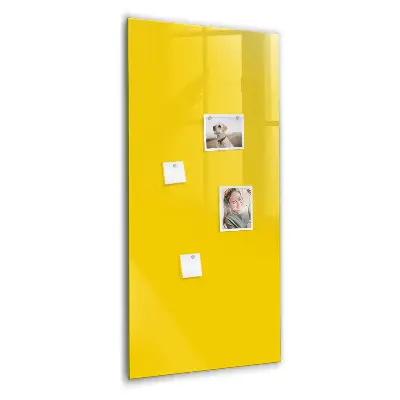Light yellow magnetic wall board