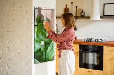 basil leaves design