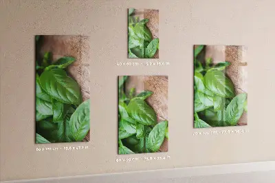 basil leaves design