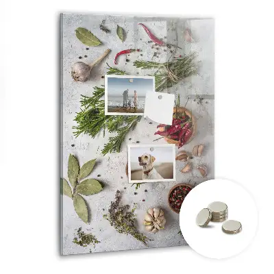 Magnet board Herbs