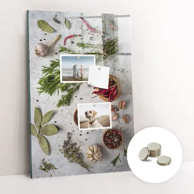 Magnet board Herbs