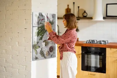 Herbs magnetic board