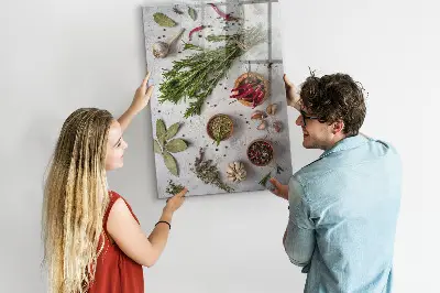 Magnet board Herbs