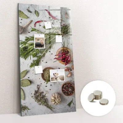 Magnet board Herbs