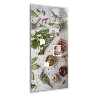 Magnet board Herbs