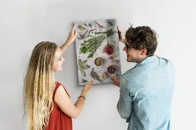 Magnet board Herbs