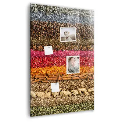Magnet board Rows of spices