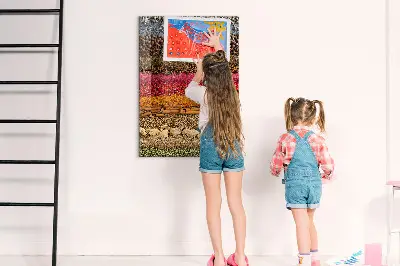 Rows of Spices Magnetic Board
