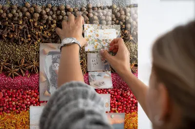 Magnet board Rows of spices