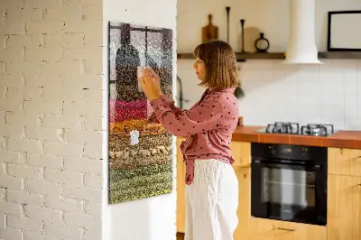 Magnet board Rows of spices