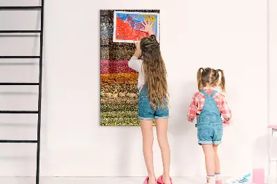 Magnet board Rows of spices