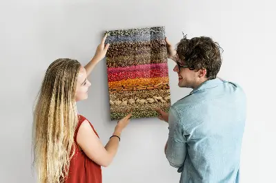 Magnet board Rows of spices