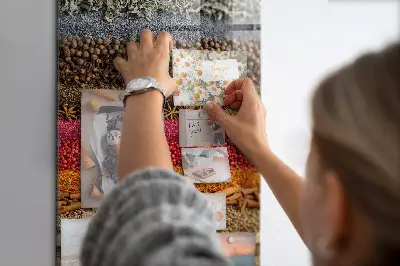 Magnet board Rows of spices