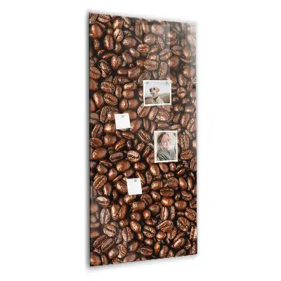 Magnetic glass dry erase board Coffee beans