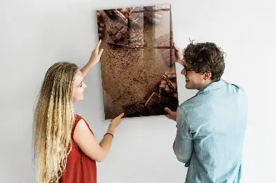 Chocolate bar magnet board
