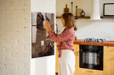 Chocolate bar magnet board