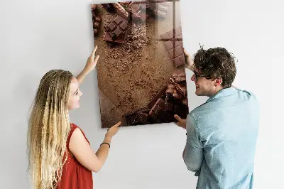 Chocolate bar magnet board