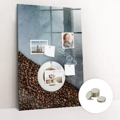 A Cup of Coffee magnetic wall board