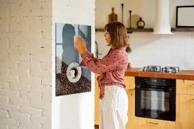 A Cup of Coffee magnetic wall board