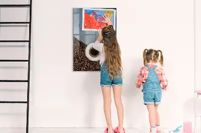 A Cup of Coffee magnetic wall board