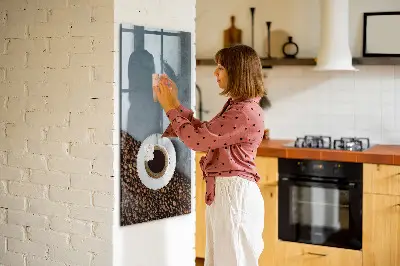 A Cup of Coffee magnetic wall board