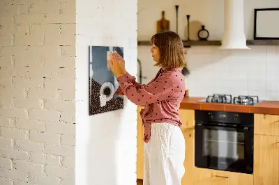 A Cup of Coffee magnetic wall board