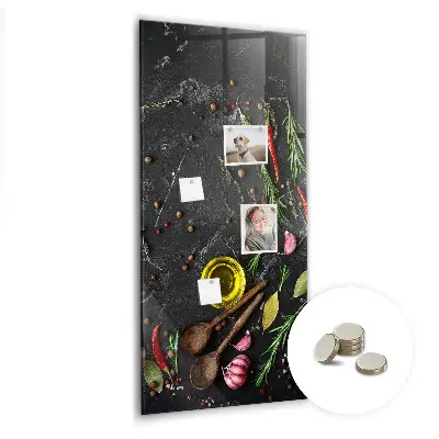Magnetic glass dry erase board Spice composition