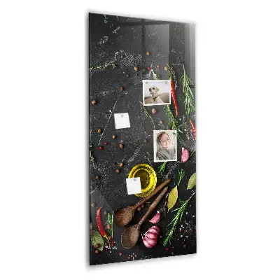 Magnetic glass dry erase board Spice composition