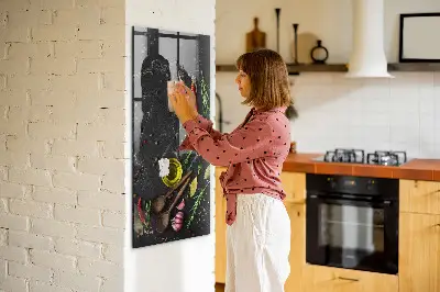 Magnetic glass dry erase board Spice composition
